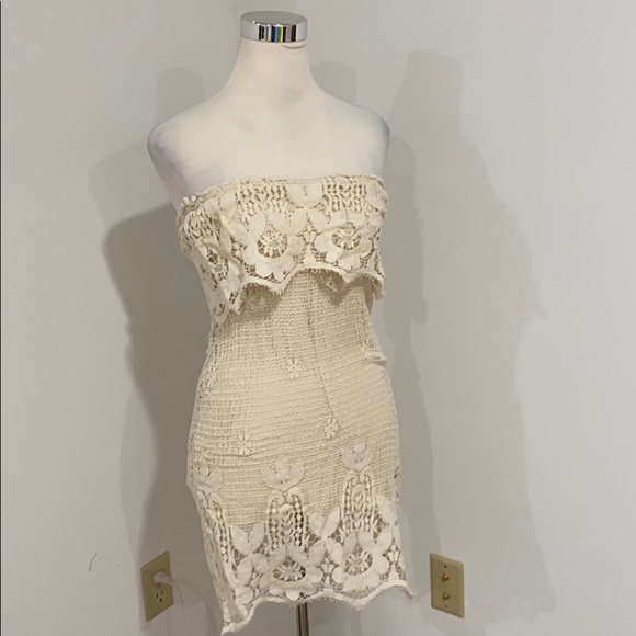 Jen's Pirate Booty Dresses & Skirts - Jens pirate booty strapless lace dress